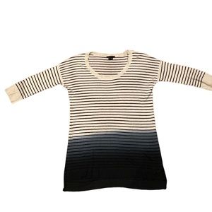 Theory Linen Blend Ombré Top